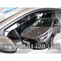 ΑΝΕΜΟΘΡΑΥΣΤΕΣ ΓΙΑ HYUNDAI i20 5D 2020+ ΖΕΥΓΑΡΙ ΑΥΤΟΚΙΝΗΤΟΥ ΑΠΟ ΕΥΚΑΜΠΤΟ ΦΙΜΕ ΠΛΑΣΤΙΚΟ HEKO - 2 ΤΕΜ.-Heko-ΑΝΕΜ.17303
