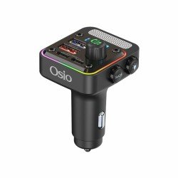 FM TRANSMITTER ΑΝΑΠΤΗΡΑ 12V ΜΕ BLUETOOTH OFT-4260BT ΦΟΡΤΙΣΤΗ USB TYPE-A + USB TYPE-C OSIO-Osio-OFT-4260BT/OSIO FM TRANSMITTER ΑΝΑΠΤΗΡΑ 12V ΜΕ BLUETOOTH OFT-4260BT ΦΟΡΤΙΣΤΗ USB TYPE-A + USB TYPE-C OSIO-Osio-OFT-4260BT/OSIO