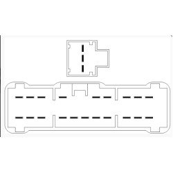Διακόπτης για HONDA FIT 07-08 / JAZZ 07-08 / CITY 20 επαφών-Mcar-ΔΙΑΚ.AN-898/MC Διακόπτης για HONDA FIT 07-08 / JAZZ 07-08 / CITY 20 επαφών-Mcar-ΔΙΑΚ.AN-898/MC