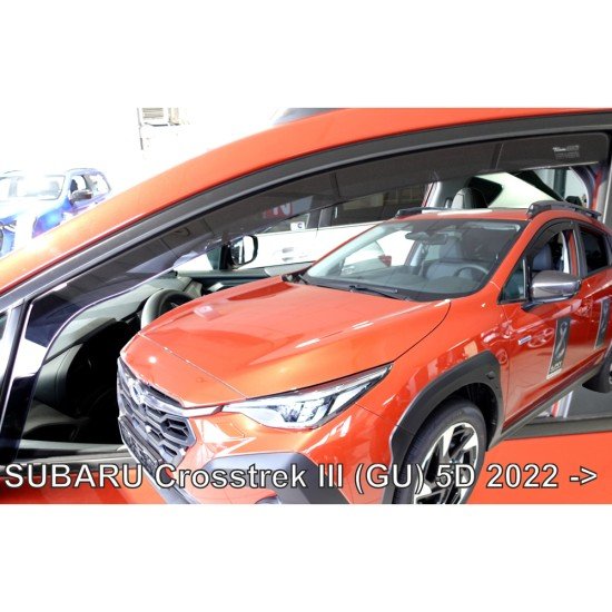 ΑΝΕΜΟΘΡΑΥΣΤΕΣ ΓΙΑ SUBARU CROSSTREK III (GU) 5D 2022+ ΖΕΥΓΑΡΙ ΑΠΟ ΕΥΚΑΜΠΤΟ ΦΙΜΕ ΠΛΑΣΤΙΚΟ HEKO - 2 ΤΕΜ-Heko-ΑΝΕΜ.28533