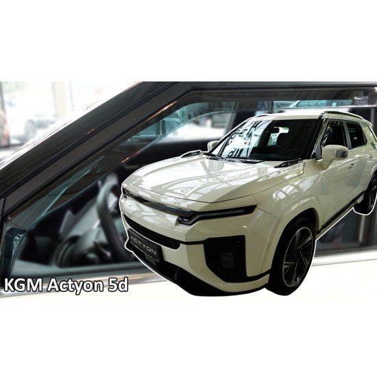 ΑΝΕΜΟΘΡΑΥΣΤΕΣ ΓΙΑ KGM ACTYON 5D 2024+ ΖΕΥΓΑΡΙ ΑΠΟ ΕΥΚΑΜΠΤΟ ΦΙΜΕ ΠΛΑΣΤΙΚΟ HEKO - 2 ΤΕΜ.-Heko-ΑΝΕΜ.28925