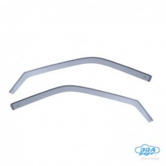ΖΕΥΓΑΡΙ ΜΠΡΟΣΤΙΝΟΙ ΑΝΕΜΟΘΡΑΥΣΤΕΣ ΓΙΑ FORD MAVERICK 3/5D 1993-2000 / NISSAN TERRANO 3D 1993-2000 / 4D 2000-2004  ΑΠΟ ΕΥΚΑΜΠΤΟ ΧΥΤΟ ΑΚΡΥΛΙΚΟ ΓΥΑΛΙ (CAST ACRYLIC GLASS) DGA - 2 ΤΕΜ.-DGA-ANEM.DGA08012