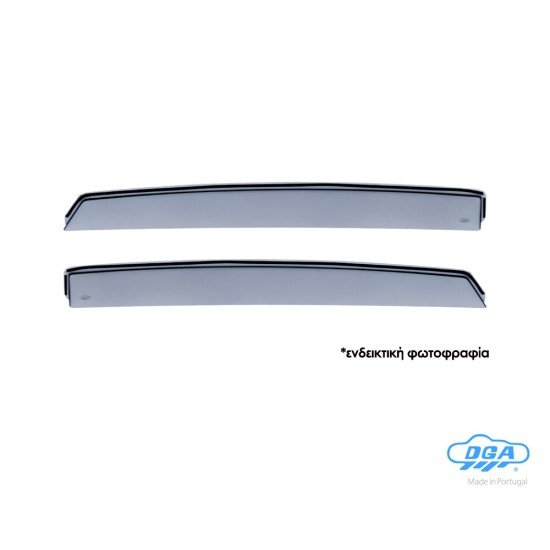 ΖΕΥΓΑΡΙ ΠΙΣΩ ΑΝΕΜΟΘΡΑΥΣΤΕΣ ΓΙΑ PEUGEOT 2008 2019-2023 5D ΑΠΟ ΕΥΚΑΜΠΤΟ ΧΥΤΟ ΑΚΡΥΛΙΚΟ ΓΥΑΛΙ  (CAST ACRYLIC GLASS) DGA - 2 ΤΕΜ.-DGA-ANEM.DGB19047R