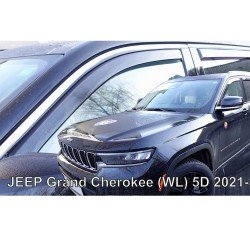 ΑΝΕΜΟΘΡΑΥΣΤΕΣ ΓΙΑ JEEP GRAND CHEROKEE WL 5D 2021+ ΣΕΤ ΑΥΤΟΚΙΝΗΤΟΥ ΑΠΟ ΕΥΚΑΜΠΤΟ ΦΙΜΕ ΠΛΑΣΤΙΚΟ HEKO - 4 ΤΕΜ.-Heko-ΑΝΕΜ.SET19138
