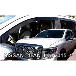 ΑΝΕΜΟΘΡΑΥΣΤΕΣ ΓΙΑ NISSAN TITAN 4D 2015+ ΣΕΤ ΑΥΤΟΚΙΝΗΤΟΥ ΑΠΟ ΕΥΚΑΜΠΤΟ ΦΙΜΕ ΠΛΑΣΤΙΚΟ HEKO - 4 ΤΕΜ.-Heko-ΑΝΕΜ.SET24318