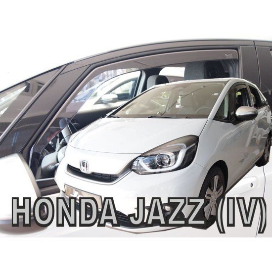 ΑΝΕΜΟΘΡΑΥΣΤΕΣ ΓΙΑ HONDA JAZZ 5D 2019+ ΖΕΥΓΑΡΙ ΑΠΟ ΕΥΚΑΜΠΤΟ ΦΙΜΕ ΠΛΑΣΤΙΚΟ HEKO - 2 ΤΕΜ.-Heko-ΑΝΕΜ.17174