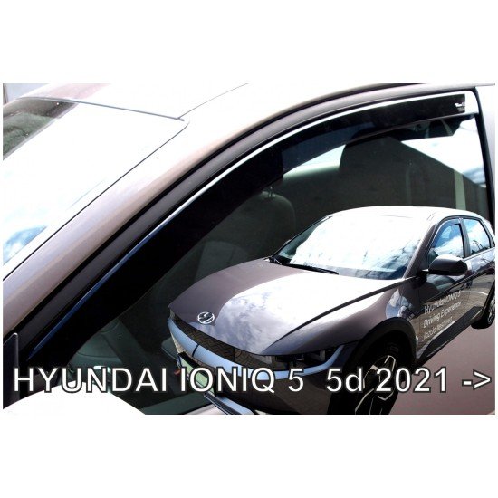 ΑΝΕΜΟΘΡΑΥΣΤΕΣ ΓΙΑ HYUNDAI IONIQ 5D 2020+ ? ΖΕΥΓΑΡΙ ΑΠΟ ΕΥΚΑΜΠΤΟ ΦΙΜΕ ΠΛΑΣΤΙΚΟ HEKO - 2 ΤΕΜ.-Heko-ΑΝΕΜ.17312