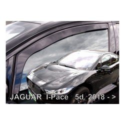 ΑΝΕΜΟΘΡΑΥΣΤΕΣ ΓΙΑ JAGUAR I-PACE 5D 2018+  ΖΕΥΓΑΡΙ ΑΠΟ ΕΥΚΑΜΠΤΟ ΦΙΜΕ ΠΛΑΣΤΙΚΟ HEKO - 2 ΤΕΜ.-Heko-ΑΝΕΜ.18314