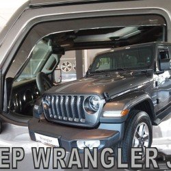 ΑΝΕΜΟΘΡΑΥΣΤΕΣ ΓΙΑ JEEP WRANGLER / GLADIATOR JL IV 5D 2019+ ΖΕΥΓΑΡΙ ΑΠΟ ΕΥΚΑΜΠΤΟ ΦΙΜΕ ΠΛΑΣΤΙΚΟ HEKO - 2 ΤΕΜ.-Heko-ΑΝΕΜ.19132