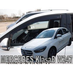 ΑΝΕΜΟΘΡΑΥΣΤΕΣ ΓΙΑ MERCEDES B-KLAS W247 5D 2019+ ΖΕΥΓΑΡΙ ΑΠΟ ΕΥΚΑΜΠΤΟ ΦΙΜΕ ΠΛΑΣΤΙΚΟ HEKO - 2 ΤΕΜ.-Heko-ΑΝΕΜ.23613
