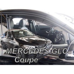 ΑΝΕΜΟΘΡΑΥΣΤΕΣ ΓΙΑ MERCEDES GLC COUPE C253 5D 2017+ ΖΕΥΓΑΡΙ ΑΠΟ ΕΥΚΑΜΠΤΟ ΦΙΜΕ ΠΛΑΣΤΙΚΟ HEKO - 2 ΤΕΜ.-Heko-ΑΝΕΜ.23615