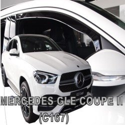 ΑΝΕΜΟΘΡΑΥΣΤΕΣ ΓΙΑ MERCEDES GLE COUPE C167 5D 2019+ - ΖΕΥΓΡΙ ΖΕΥΓΑΡΙ ΑΠΟ ΕΥΚΑΜΠΤΟ ΦΙΜΕ ΠΛΑΣΤΙΚΟ HEKO - 2 ΤΕΜ.-Heko-ΑΝΕΜ.23617
