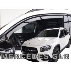 ΑΝΕΜΟΘΡΑΥΣΤΕΣ ΓΙΑ MERCEDES GLB X247 5D 2019+ ΖΕΥΓΑΡΙ ΑΠΟ ΕΥΚΑΜΠΤΟ ΦΙΜΕ ΠΛΑΣΤΙΚΟ HEKO - 2 ΤΕΜ.-Heko-ΑΝΕΜ.23621