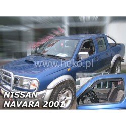 ΑΝΕΜΟΘΡΑΥΣΤΕΣ ΓΙΑ NISSAN NAVARA PICK UP D22 2001-2005 / NP300 4D (ΜΕ ΕΣΟΧΗ ΚΑΘΡΕΠΤΗ) ΖΕΥΓΑΡΙ ΑΠΟ ΕΥΚΑΜΠΤΟ ΦΙΜΕ ΠΛΑΣΤΙΚΟ HEKO - 2 ΤΕΜ.-Heko-ΑΝΕΜ.24255