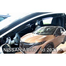 ΑΝΕΜΟΘΡΑΥΣΤΕΣ ΓΙΑ NISSAN ARIYA 5D 2022+? ΖΕΥΓΑΡΙ ΑΠΟ ΕΥΚΑΜΠΤΟ ΦΙΜΕ ΠΛΑΣΤΙΚΟ HEKO - 2 ΤΕΜ.-Heko-ΑΝΕΜ.24315