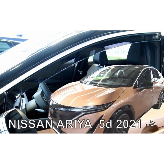 ΑΝΕΜΟΘΡΑΥΣΤΕΣ ΓΙΑ NISSAN ARIYA 5D 2022+? ΖΕΥΓΑΡΙ ΑΠΟ ΕΥΚΑΜΠΤΟ ΦΙΜΕ ΠΛΑΣΤΙΚΟ HEKO - 2 ΤΕΜ.-Heko-ΑΝΕΜ.24315