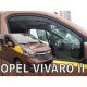 ΑΝΕΜΟΘΡΑΥΣΤΕΣ ΓΙΑ OPEL VIVARO II 2014+ / RENAULT TRAFIC III 2014+ / NISSAN NV300 2018+ ΖΕΥΓΑΡΙ ΑΥΤΟΚΙΝΗΤΟΥ ΑΠΟ ΕΥΚΑΜΠΤΟ ΦΙΜΕ ΠΛΑΣΤΙΚΟ HEKO - 2 ΤΕΜ.-Heko-ΑΝΕΜ.25342/VAN