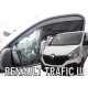 ΑΝΕΜΟΘΡΑΥΣΤΕΣ ΓΙΑ OPEL VIVARO II 2014+ / RENAULT TRAFIC III 2014+ / NISSAN NV300 2018+ ΖΕΥΓΑΡΙ ΑΥΤΟΚΙΝΗΤΟΥ ΑΠΟ ΕΥΚΑΜΠΤΟ ΦΙΜΕ ΠΛΑΣΤΙΚΟ HEKO - 2 ΤΕΜ.-Heko-ΑΝΕΜ.25342/VAN