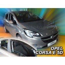 ΑΝΕΜΟΘΡΑΥΣΤΕΣ ΓΙΑ OPEL CORSA D 5D 09/2006-2014 /CORSA E 5D 2015+ ΣΕΤ ΑΥΤΟΚΙΝΗΤΟΥ ΑΠΟ ΕΥΚΑΜΠΤΟ ΦΙΜΕ ΠΛΑΣΤΙΚΟ HEKO - 4 ΤΕΜ.-Heko-ΑΝΕΜ.SET25363