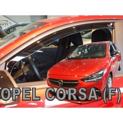 ΑΝΕΜΟΘΡΑΥΣΤΕΣ ΓΙΑ OPEL CORSA F 5D 2019+ / PEUGEOT 208 5D 2019+ ΖΕΥΓΑΡΙ ΑΠΟ ΕΥΚΑΜΠΤΟ ΦΙΜΕ ΠΛΑΣΤΙΚΟ HEKO - 2 ΤΕΜ.-Heko-ΑΝΕΜ.25405