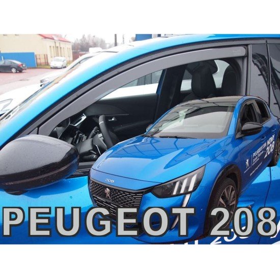 ΑΝΕΜΟΘΡΑΥΣΤΕΣ ΓΙΑ OPEL CORSA F 5D 2019+ / PEUGEOT 208 5D 2019+ ΖΕΥΓΑΡΙ ΑΠΟ ΕΥΚΑΜΠΤΟ ΦΙΜΕ ΠΛΑΣΤΙΚΟ HEKO - 2 ΤΕΜ.-Heko-ΑΝΕΜ.25405