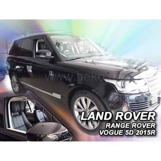 ΑΝΕΜΟΘΡΑΥΣΤΕΣ ΓΙΑ LAND ROVER VOGUE 5D 2012+ ΖΕΥΓΑΡΙ ΑΥΤΟΚΙΝΗΤΟΥ ΑΠΟ ΕΥΚΑΜΠΤΟ ΦΙΜΕ ΠΛΑΣΤΙΚΟ HEKO - 2 ΤΕΜ.-Heko-ΑΝΕΜ.27240