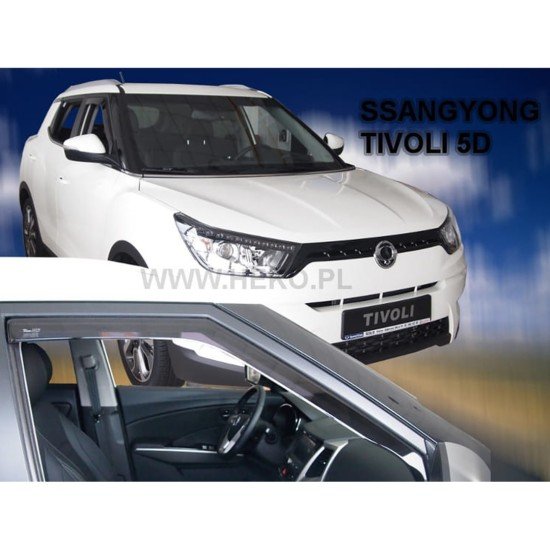ΑΝΕΜΟΘΡΑΥΣΤΕΣ ΓΙΑ SSANGYONG TIVOLI / XLV 5D 2015+ ΖΕΥΓΑΡΙ ΑΠΟ ΕΥΚΑΜΠΤΟ ΦΙΜΕ ΠΛΑΣΤΙΚΟ HEKO - 2 ΤΕΜ.-Heko-ΑΝΕΜ.28912