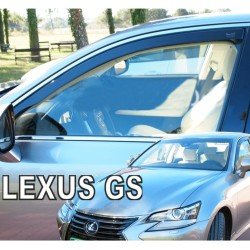 ΑΝΕΜΟΘΡΑΥΣΤΕΣ ΓΙΑ LEXUS GS IV 250 4D 2016+ ΖΕΥΓΑΡΙ ΑΥΤΟΚΙΝΗΤΟΥ ΑΠΟ ΕΥΚΑΜΠΤΟ ΦΙΜΕ ΠΛΑΣΤΙΚΟ HEKO - 2 ΤΕΜ.-Heko-ΑΝΕΜ.30026