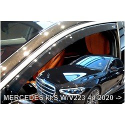 ΑΝΕΜΟΘΡΑΥΣΤΕΣ ΓΙΑ MERCEDES S W223 /V223 4D 2020+ ΖΕΥΓΑΡΙ ΑΠΟ ΕΥΚΑΜΠΤΟ ΦΙΜΕ ΠΛΑΣΤΙΚΟ HEKO - 2 ΤΕΜ.-Heko-ΑΝΕΜ.23641