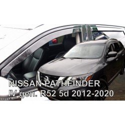 ΑΝΕΜΟΘΡΑΥΣΤΕΣ ΓΙΑ NISSAN PATHFINDER IV R52 5D 2012-2020 ?ΖΕΥΓΑΡΙ ΑΠΟ ΕΥΚΑΜΠΤΟ ΦΙΜΕ ΠΛΑΣΤΙΚΟ HEKO - 2 ΤΕΜ.-Heko-ΑΝΕΜ.24319