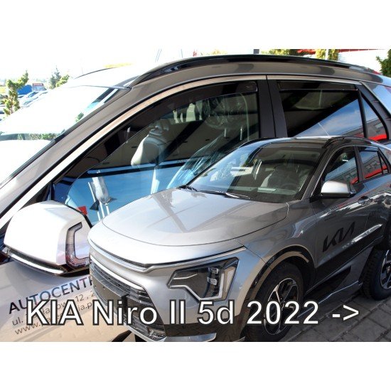 ΑΝΕΜΟΘΡΑΥΣΤΕΣ ΓΙΑ KIA NIRO 5D 2022+ ΖΕΥΓΑΡΙ ΑΠΟ ΕΥΚΑΜΠΤΟ ΦΙΜΕ ΠΛΑΣΤΙΚΟ HEKO - 2 ΤΕΜ.-Heko-ΑΝΕΜ.20197