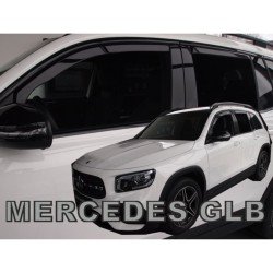 ΑΝΕΜΟΘΡΑΥΣΤΕΣ ΓΙΑ MERCEDES GLB X247 5D 2019+ ΣΕΤ ΑΥΤΟΚΙΝΗΤΟΥ ΑΠΟ ΕΥΚΑΜΠΤΟ ΦΙΜΕ ΠΛΑΣΤΙΚΟ HEKO - 4 ΤΕΜ.-Heko-ΑΝΕΜ.SET23622