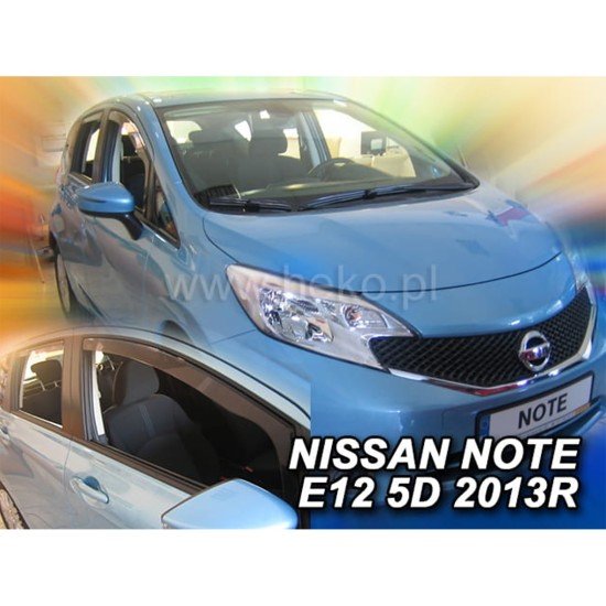 ΑΝΕΜΟΘΡΑΥΣΤΕΣ ΓΙΑ NISSAN NOTE E12 5D 2013+ - ΣΕΤ ΑΠΟ ΕΥΚΑΜΠΤΟ ΦΙΜΕ ΠΛΑΣΤΙΚΟ HEKO - 4 ΤΕΜ.-Heko-ΑΝΕΜ.SET24284