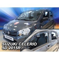 ΑΝΕΜΟΘΡΑΥΣΤΕΣ ΓΙΑ SUZUKI CELERIO 5D 2015+ ΣΕΤ ΑΥΤΟΚΙΝΗΤΟΥ ΑΠΟ ΕΥΚΑΜΠΤΟ ΦΙΜΕ ΠΛΑΣΤΙΚΟ HEKO - 4 ΤΕΜ.-Heko-ΑΝΕΜ.SET28647