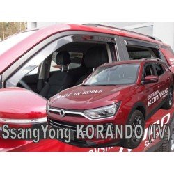 ΑΝΕΜΟΘΡΑΥΣΤΕΣ ΓΙΑ SSANGYONG KORANDO 5D 2019+ ΣΕΤ ΑΥΤΟΚΙΝΗΤΟΥ ΑΠΟ ΕΥΚΑΜΠΤΟ ΦΙΜΕ ΠΛΑΣΤΙΚΟ HEKO - 4 ΤΕΜ.-Heko-ΑΝΕΜ.SET28915