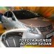ΑΝΕΜΟΘΡΑΥΣΤΕΣ ΓΙΑ TOYOTA AVENSIS 4D SEDAN 2009+ ΣΕΤ ΑΥΤΟΚΙΝΗΤΟΥ ΑΠΟ ΕΥΚΑΜΠΤΟ ΦΙΜΕ ΠΛΑΣΤΙΚΟ HEKO - 4 ΤΕΜ.-Heko-ΑΝΕΜ.SET29609
