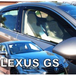 ΑΝΕΜΟΘΡΑΥΣΤΕΣ ΓΙΑ LEXUS GS IV 250 4D 2016+ ΣΕΤ ΑΥΤΟΚΙΝΗΤΟΥ ΑΠΟ ΕΥΚΑΜΠΤΟ ΦΙΜΕ ΠΛΑΣΤΙΚΟ HEKO - 4 ΤΕΜ.-Heko-ΑΝΕΜ.SET30027