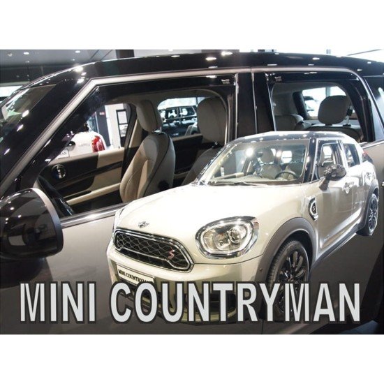 ΑΝΕΜΟΘΡΑΥΣΤΕΣ ΓΙΑ MINI COUNTRYMAN F60 5D 2017+ ΣΕΤ ΑΥΤΟΚΙΝΗΤΟΥ ΑΠΟ ΕΥΚΑΜΠΤΟ ΦΙΜΕ ΠΛΑΣΤΙΚΟ HEKO - 4 ΤΕΜ.-Heko-ΑΝΕΜ.SET22210