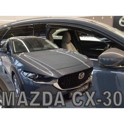 ΑΝΕΜΟΘΡΑΥΣΤΕΣ ΓΙΑ MAZDA CX-30 5D 2019+ ΣΕΤ ΑΥΤΟΚΙΝΗΤΟΥ ΑΠΟ ΕΥΚΑΜΠΤΟ ΦΙΜΕ ΠΛΑΣΤΙΚΟ HEKO - 4 ΤΕΜ.-Heko-ΑΝΕΜ.SET23172