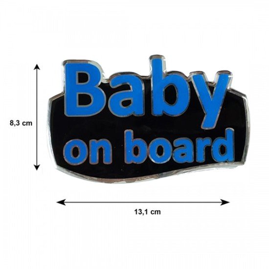 BABY ON BOARD ΑΥΤΟΚΟΛΛΗΤΟ ΕΞΩΤΕΡΙΚΗΣ ΧΡΗΣΗΣ 13,1 Χ 8,3cm ΜΠΛΕ/ΜΑΥΡΟ/ΧΡΩΜΙΟ ΜΕ ΕΠΙΚΑΛΥΨΗ ΣΜΑΛΤΟΥ - 1 ΤΕΜ.-Race Axion-ΑΥΤ.BABY/1-RXCCA BABY ON BOARD ΑΥΤΟΚΟΛΛΗΤΟ ΕΞΩΤΕΡΙΚΗΣ ΧΡΗΣΗΣ 13,1 Χ 8,3cm ΜΠΛΕ/ΜΑΥΡΟ/ΧΡΩΜΙΟ ΜΕ ΕΠΙΚΑΛΥΨΗ ΣΜΑΛΤΟΥ - 1 ΤΕΜ.-Race Axion-ΑΥΤ.BABY/1-RXCCA