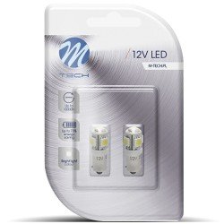 T4W 12V 1,2W BA9s (ΜΙΝΙΟΝ) LED 5xSMD5050 ΛΕΥΚΟ BLISTER 2ΤΕΜ. M-TECH-M-Tech-LB057W/MT T4W 12V 1,2W BA9s (ΜΙΝΙΟΝ) LED 5xSMD5050 ΛΕΥΚΟ BLISTER 2ΤΕΜ. M-TECH-M-Tech-LB057W/MT