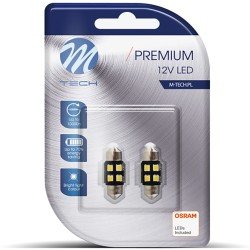ΛΑΜΠΑΚΙΑ ΠΛΑΦΟΝΙΕΡΑΣ C5W/C10W 12V SV8.5 0,5W 31mm 4xSMD2835 LED OSRAM CAN-BUS ΛΕΥΚΟ 2ΤΕΜ. M-TECH-M-Tech-LB345W/MT ΛΑΜΠΑΚΙΑ ΠΛΑΦΟΝΙΕΡΑΣ C5W/C10W 12V SV8.5 0,5W 31mm 4xSMD2835 LED OSRAM CAN-BUS ΛΕΥΚΟ 2ΤΕΜ. M-TECH-M-Tech-LB345W/MT
