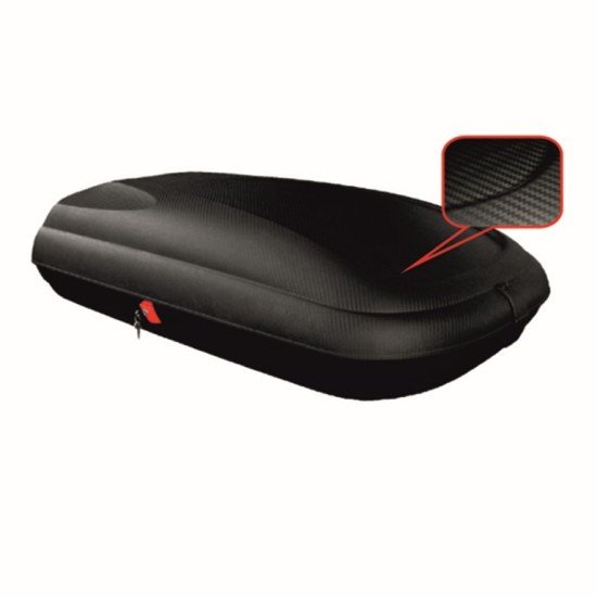 ArtPlast - Μπαγκαζιέρα Οροφής 320 lt Carbon με Διάσταση 131 x 78 x 34,5 cm σε Μαύρο/Ανάγλυφο χρώμα για Επιβατικά Αυτοκίνητα - 1 τεμ. (BA320)-ArtPlast-BA320
