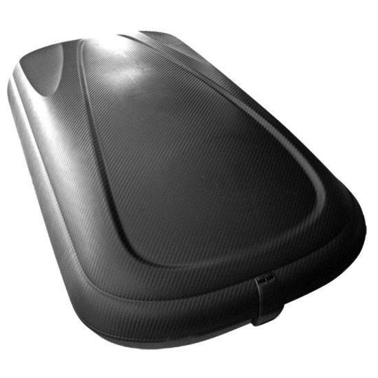 ArtPlast - Μπαγκαζιέρα Οροφής 320 lt Carbon με Διάσταση 131 x 78 x 34,5 cm σε Μαύρο/Ανάγλυφο χρώμα για Επιβατικά Αυτοκίνητα - 1 τεμ. (BA320)-ArtPlast-BA320