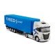 Lampa - Μινιατούρα νταλίκα Iveco S-Way με κοντέινερ 1:43 σε λευκό/μπλε χρώμα Burago - 1 τεμ. (BU31469)-Lampa-L.BU31469