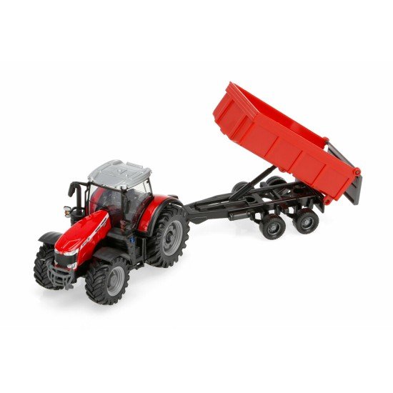 ΜΙΝΙΑΤΟΥΡΑ ΤΡΑΚΤΕΡ ΜΕ ΤΡΕΙΛΕΡ ΣΕ ΔΙΑΦΟΡΑ ΧΡΩΜΑΤΑ 1:43 BURAGO LAMPA 1ΤΕΜ.-Lampa-L.BU31920