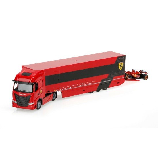 ΜΙΝΙΑΤΟΥΡΑ ΝΤΑΛΙΚΑ FERRARI IVECO S-WAY 570 LECLERC 1:43 BURAGO LAMPA 1ΤΕΜ.-Lampa-L.BU36867