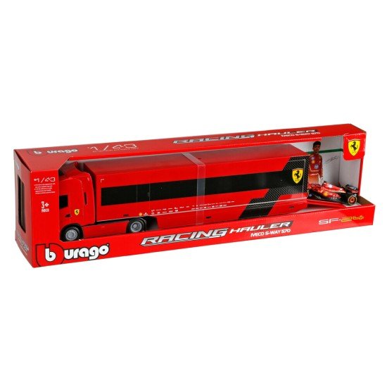 ΜΙΝΙΑΤΟΥΡΑ ΝΤΑΛΙΚΑ FERRARI IVECO S-WAY 570 LECLERC 1:43 BURAGO LAMPA 1ΤΕΜ.-Lampa-L.BU36867