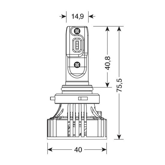 H10/HB3 9005 9-32V 6.500K 6.000lm 72W P20d HALO LED SERIE 7 COMPACT 6LED CREE 2ΤΕΜ. LED KIT-Lampa-L5778.0 H10/HB3 9005 9-32V 6.500K 6.000lm 72W P20d HALO LED SERIE 7 COMPACT 6LED CREE 2ΤΕΜ. LED KIT-Lampa-L5778.0