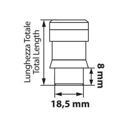 Μπουλόνια Ασφαλείας 12x1,50 42,2mm (19) ίσια με ροδέλα K010 5τεμ-Lampa-L.MG20116SU Μπουλόνια Ασφαλείας 12x1,50 42,2mm (19) ίσια με ροδέλα K010 5τεμ-Lampa-L.MG20116SU